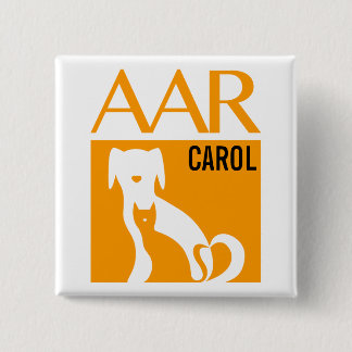 AAR Logo Button w/ Customizable Name, 2"sq.