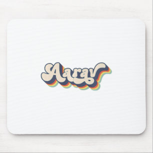 Aarav Name Personalized Surname First Name Aarav P Mouse Pad