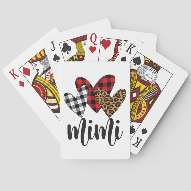 Aarav Name Personalized Surname First Name Aarav P Playing Cards (Back)