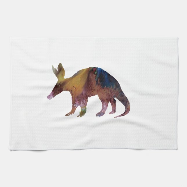 Aardvark Art Kitchen Towel (Horizontal)