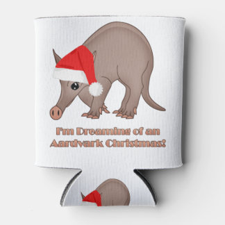 Aardvark Christmas Can Cooler