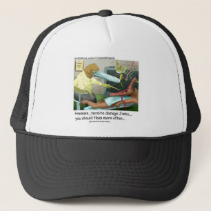 Aardvark Dentistry Funny Gifts & Collectibles Trucker Hat