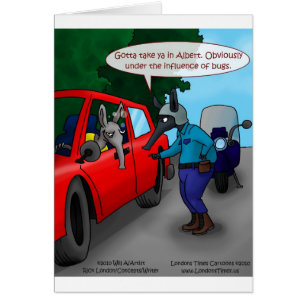 Aardvark Driving While Bugged Funny Tees Mugs Gift
