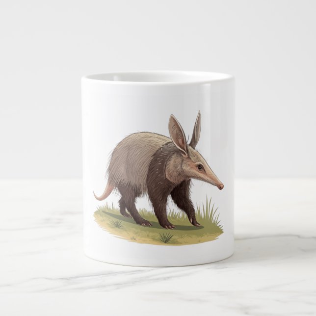 Aardvark Large Coffee Mug (Front)