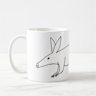 Aardvark Mug mal dessiné