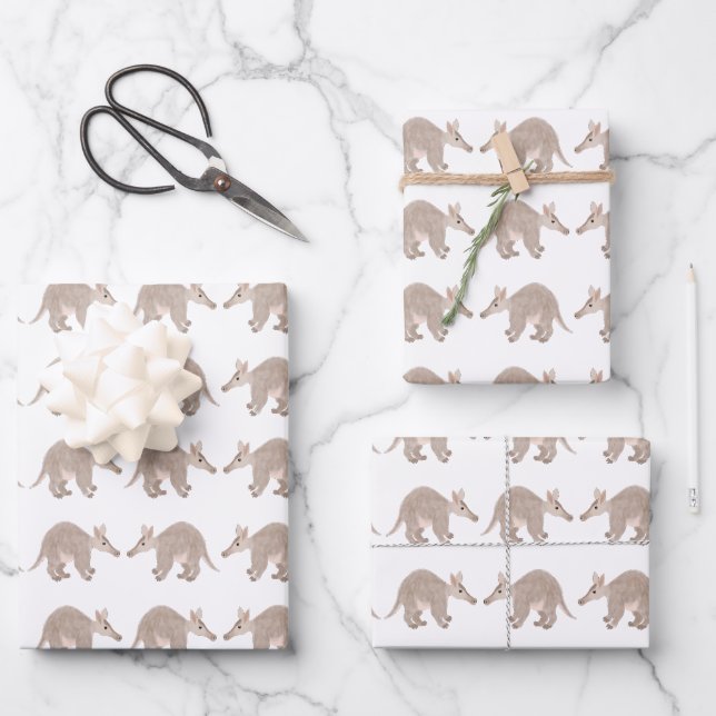 Aardvark Wrapping Paper Sheets (Front)