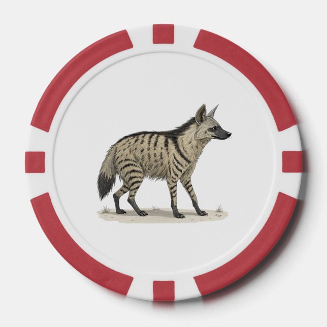 Aardwolf Poker Chips (Front)