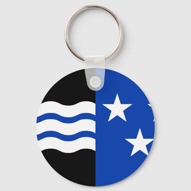 Aargau, Switzerland Keychain (Front)
