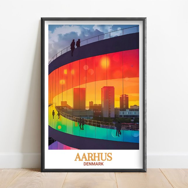 Aarhus Wall Art - Framed ARoS Aarhus Art Museum  (Creator Uploaded)