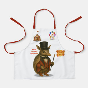 Aaron, aardvark ringmaster apron