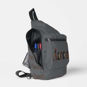 "Aaron and the Game of Glory" His Name Sling Bag