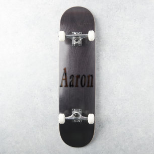 Aaron Boys Name Made From Basketballs,