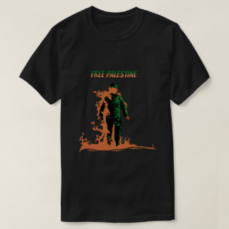 Aaron Bushnell palestine libre T-shirt