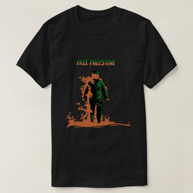 Aaron Bushnell palestine libre T-shirt (Design devant)