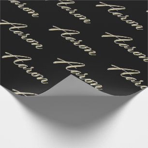 Aaron First name name of fine gift paper