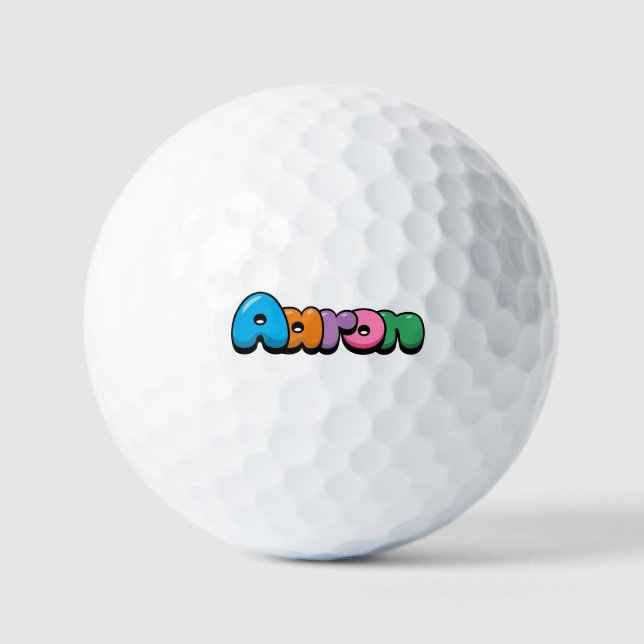 Aaron Golf Balls (Front)