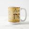 AARON Hebrew Name Mug