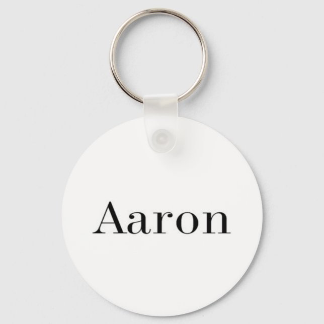 Aaron Name Keychain (Front)
