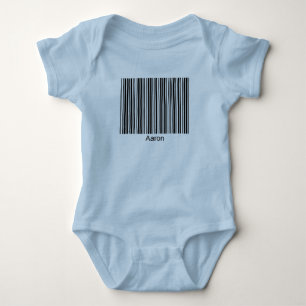 Aaron Personalized Functional Barcode Baby Creeper