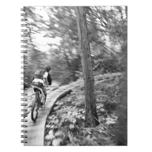 Aaron Rodgers mountain biking on the Stairway to Notebook