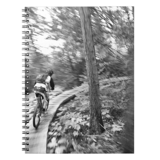 Aaron Rodgers mountain biking on the Stairway to Notebook (Front)