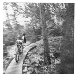 Aaron Rodgers mountain biking on the Stairway to Tile