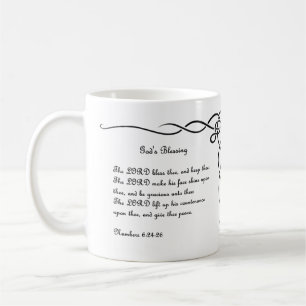Aaronic Blessing and Cross Mug