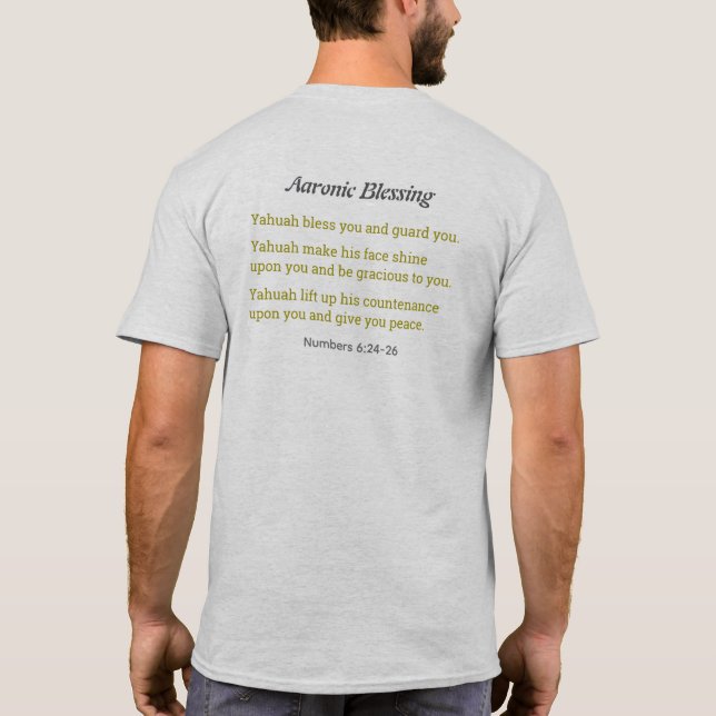 Aaronic blessing T-Shirt (Back)