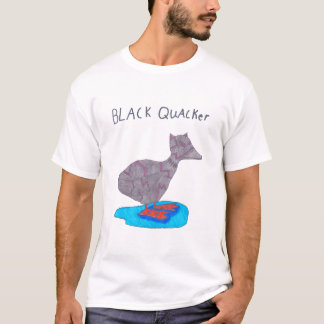 Aaron's Black Quacker Shirt