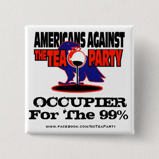 AATTP #OCCUPY 2 INCH SQUARE BUTTON