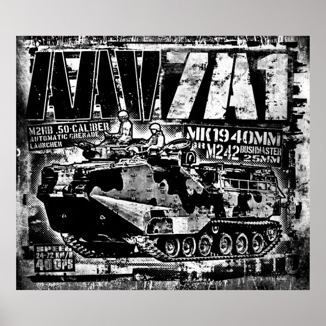 AAV-7A1 Poster Poster (Front)