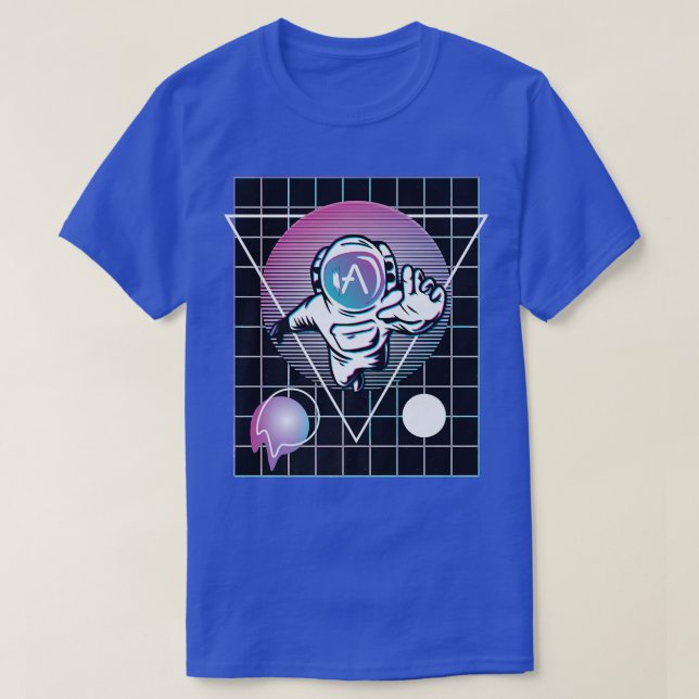 Aave Astronaut  T-Shirt (Design Front)