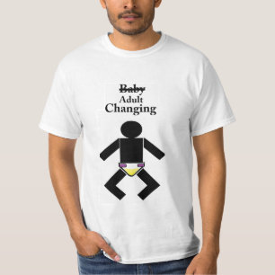 AB/ Adult Baby Change Time Tee