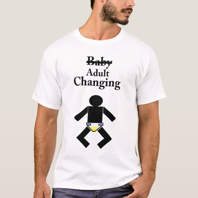 AB/ Adult Baby Changing table shirt (Front)