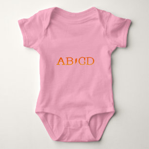 AB/CD BABY BODYSUIT