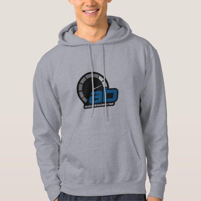 AB Hoodie [Hold Stumt] grå (Front)