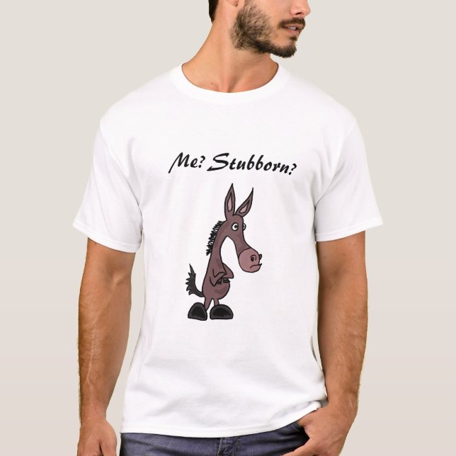 AB T-shirt têtu de mule (Devant)