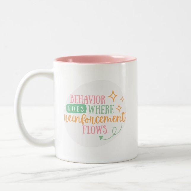 ABA Mug, Mug Analyste du comportement, cadeau ABA (Gauche)