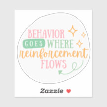 ABA stickers, Behaviour Tech, BCBA, ABA gift, 