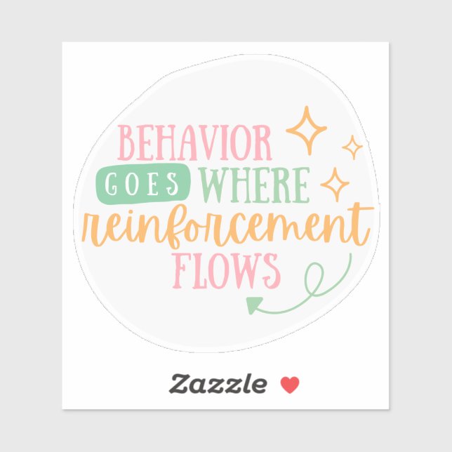 ABA stickers, Behaviour Tech, BCBA, ABA gift,  (Sheet)