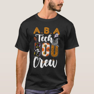 ABA Tech Boo Crew Ghost Halloween ABA Technician M T-Shirt