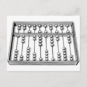 Abacus Postcard