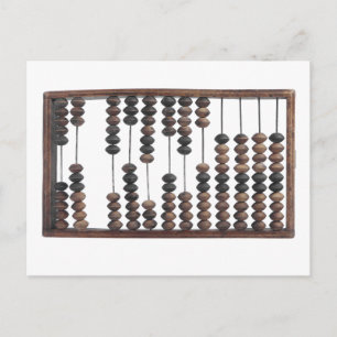abacus postcard