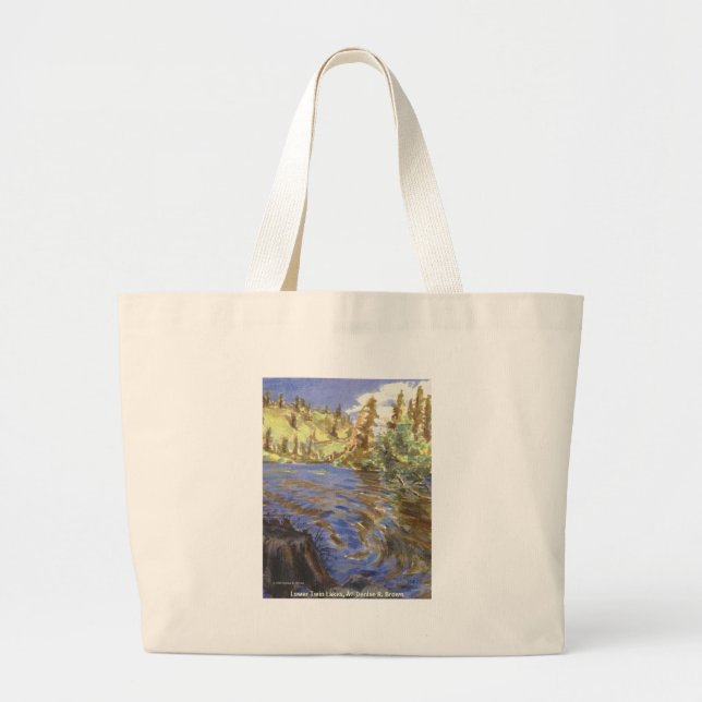 Abaissez le sac jumeau de lacs (Devant)