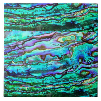 Abalone ceramic tile