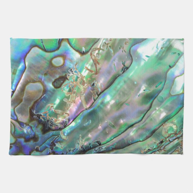 Abalone Kitchen Towel (Horizontal)