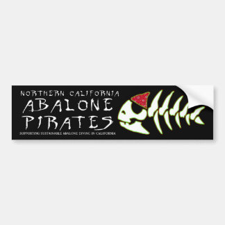 Abalone Pirates Bumper Sticker