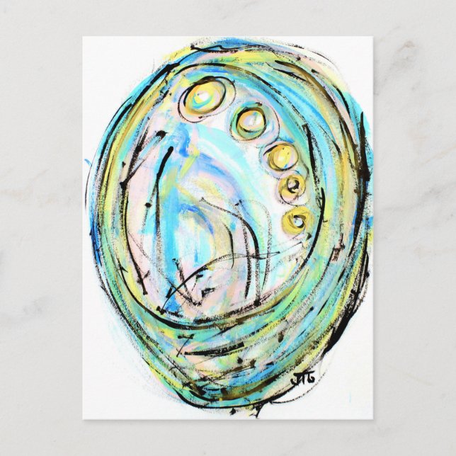 "Abalone" Postcard (Front)