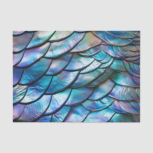 Abalone Shell Abstract Pattern Tissue Paper