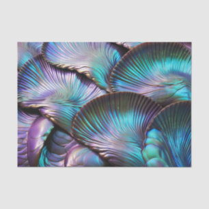 Abalone Shell Abstract Pattern Tissue Paper